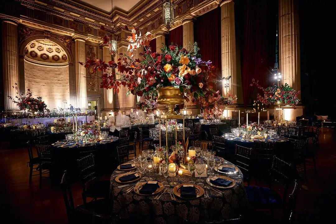 Opulent & Colorful Reception Décor
