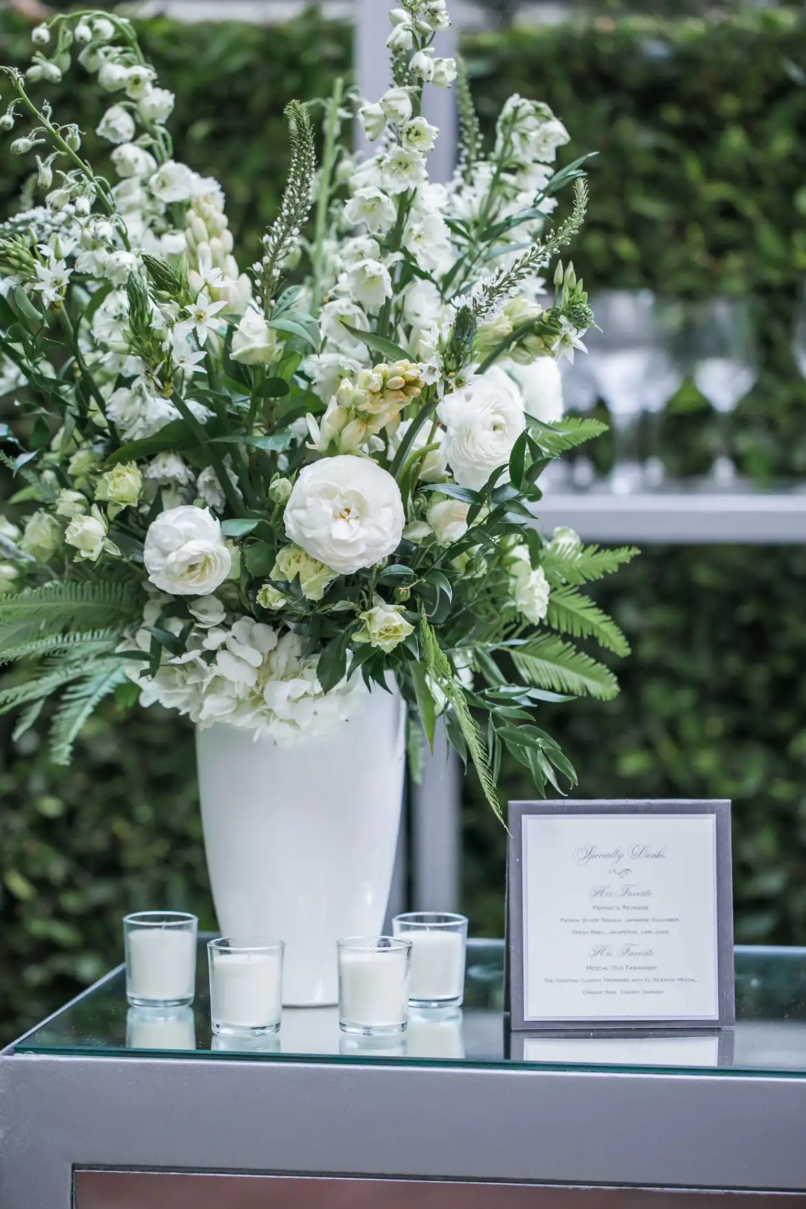 Destination LA Wedding with Natural, Rustic & Organic Décor - Inside