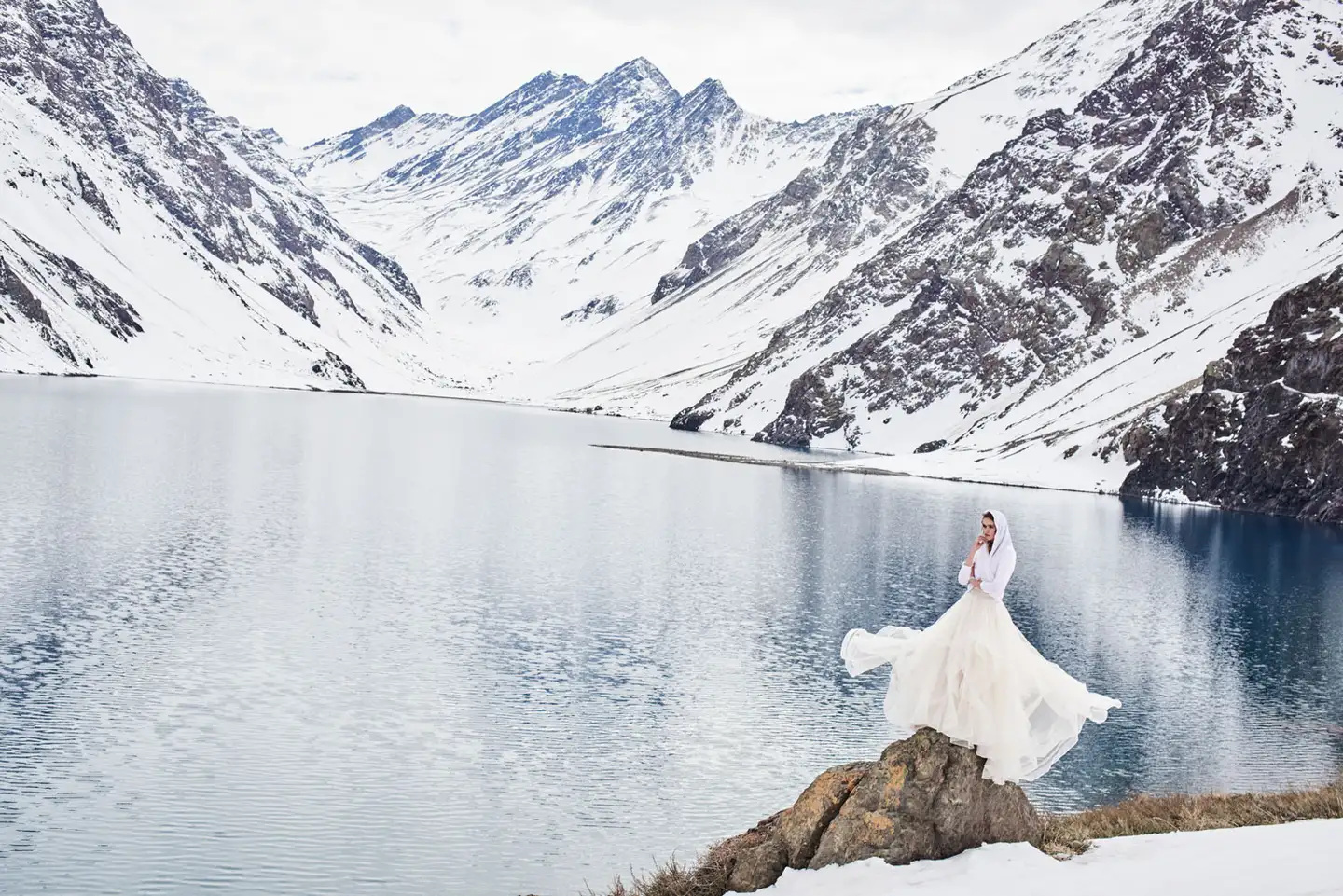 Wintry Wedding Dresses Accessories from BHLDN