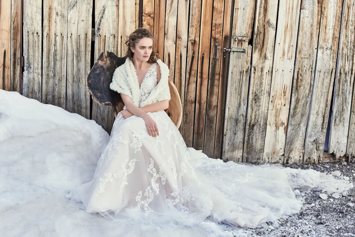 Wintry Wedding Dresses Accessories from BHLDN