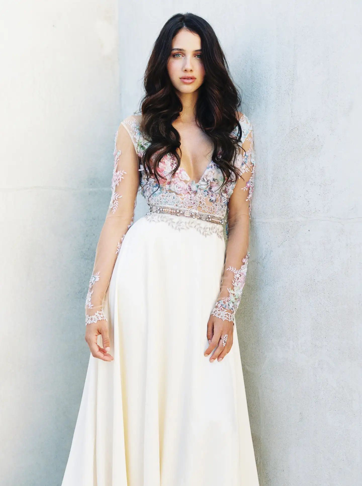 Claire pettibone santorini gown price new arrivals