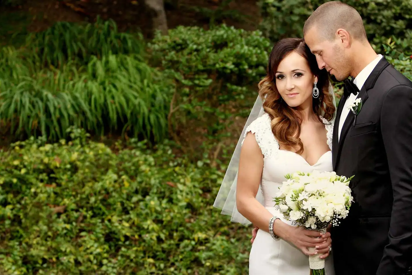 Ashley hebert wedding dress sales