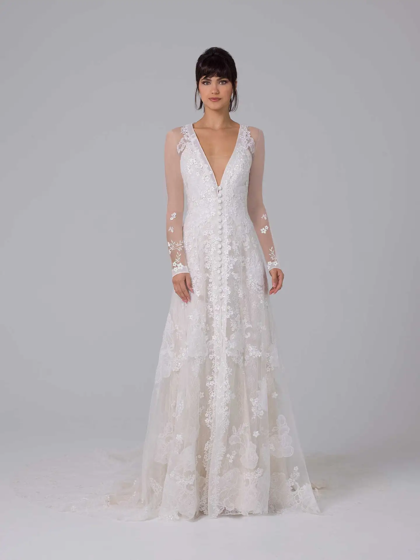 Long Sleeve Wedding Dresses from Fall 2019 Bridal Collections