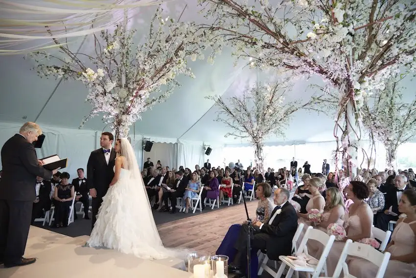 Rustic-Elegant Tent Wedding