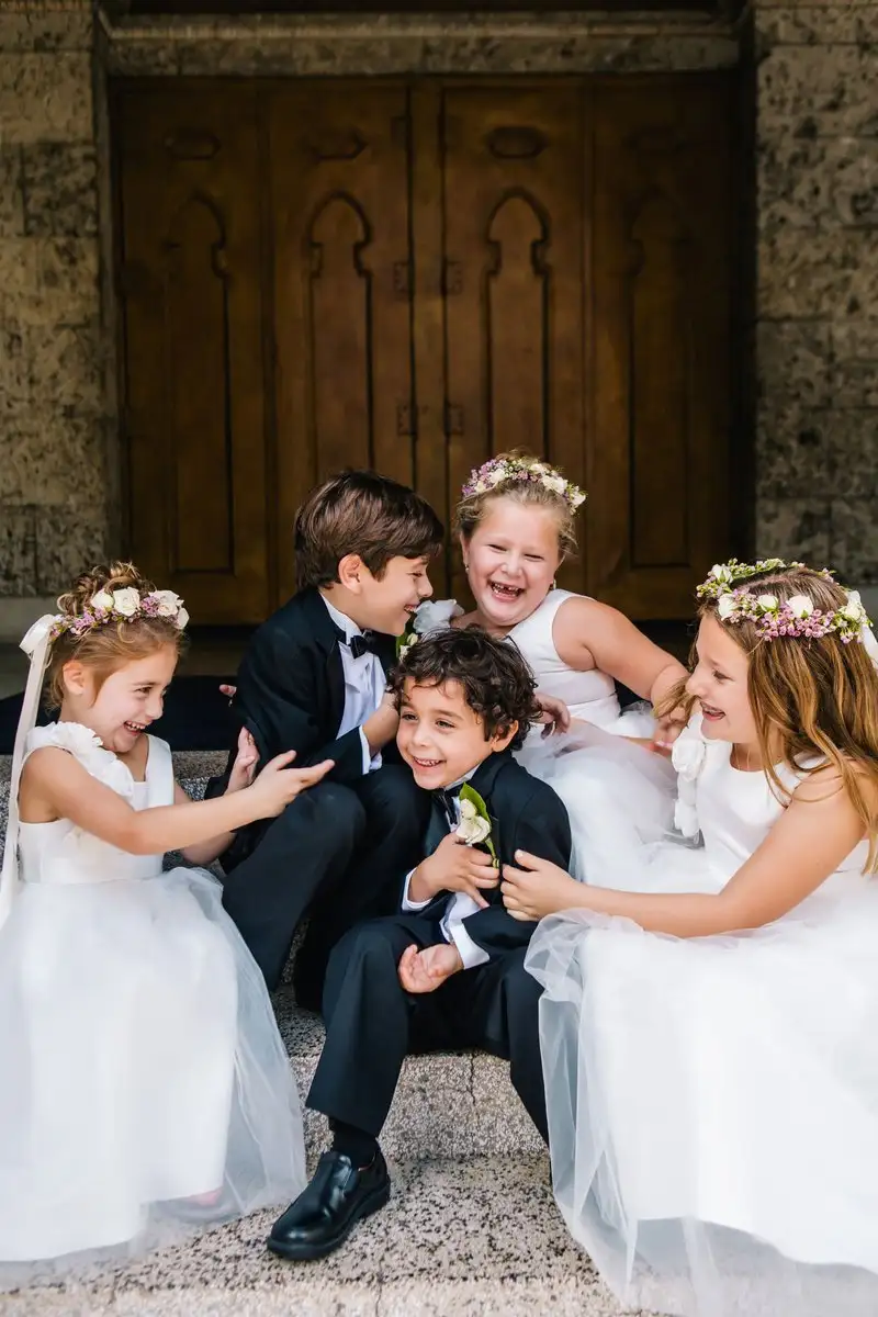 Cute Flower Girl Ring Bearer Outfit Ideas Inside Weddings