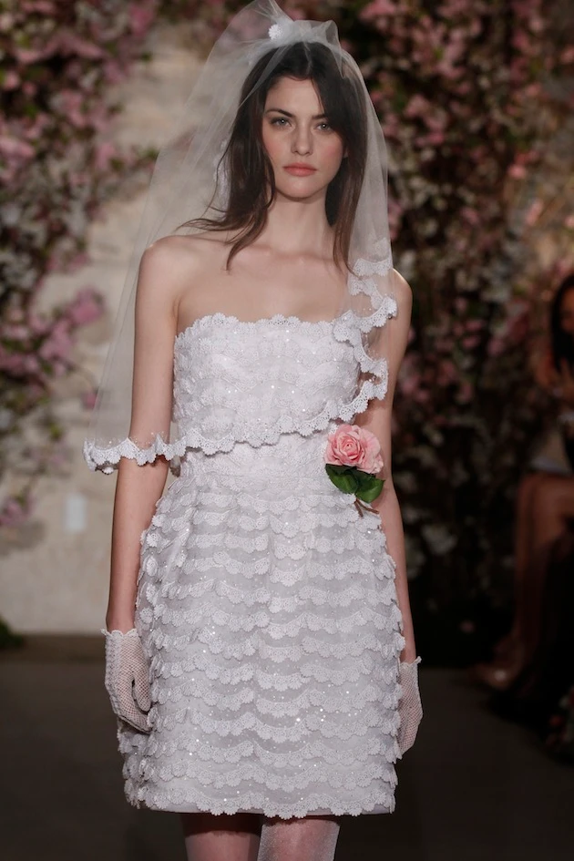 short wedding dresses 2013 Yolan Cris