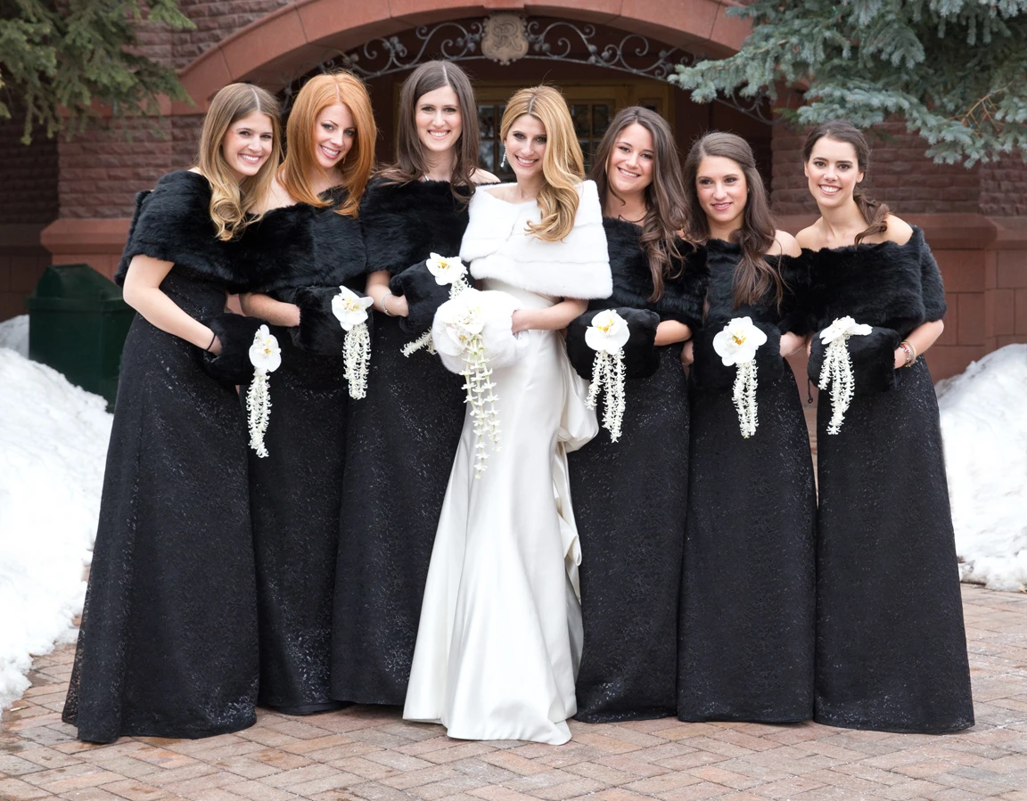 navy blue dress for baby girl Our Top 10 Winter Wedding Trends