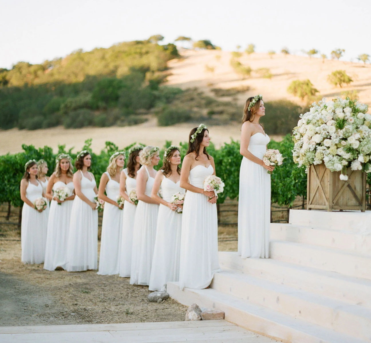 mismatched white bridesmaid dresses Simple Mismatched Mermaid High Slit Cheap Long Bridesmaid Dresses,WG13   LoverBridal