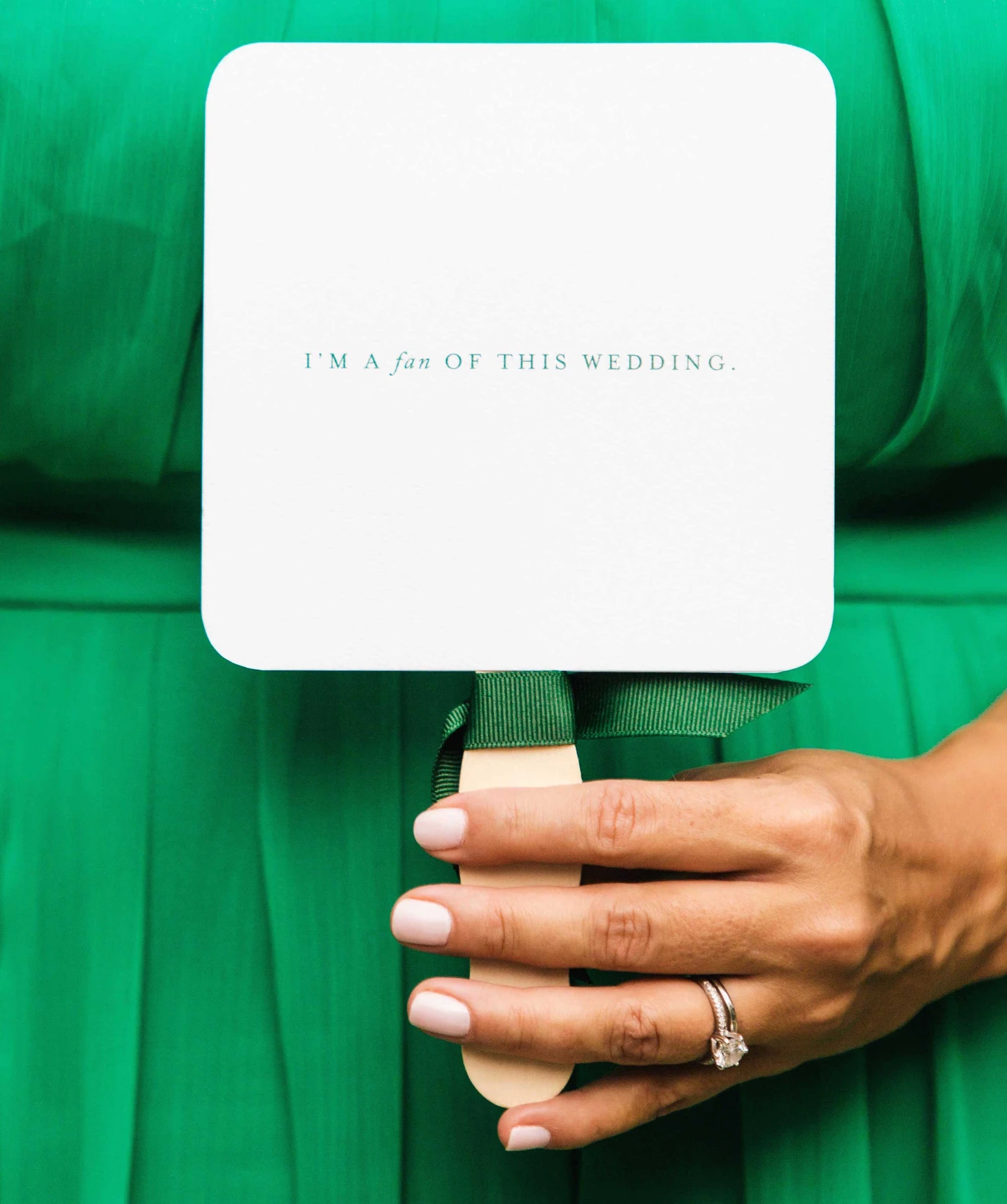 sachin and babi light blue dress 28+ Gorgeous Emerald Green Nails You'll Want To Copy! main image 1