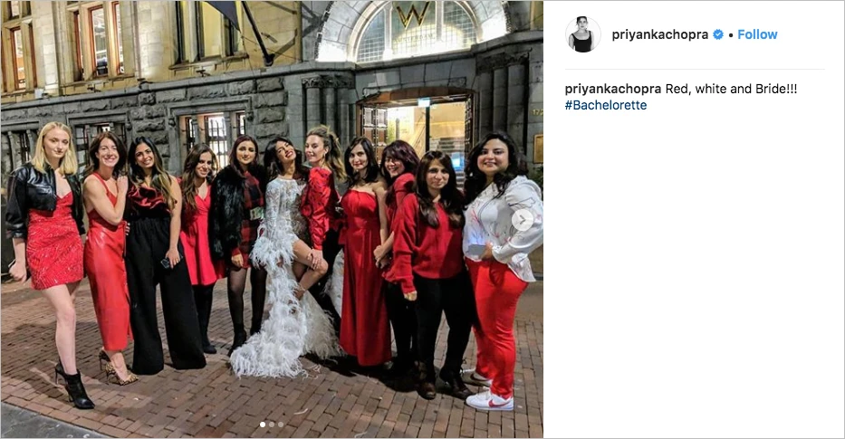 Actress Priyanka Chopra Had Her Bachelorette Party!