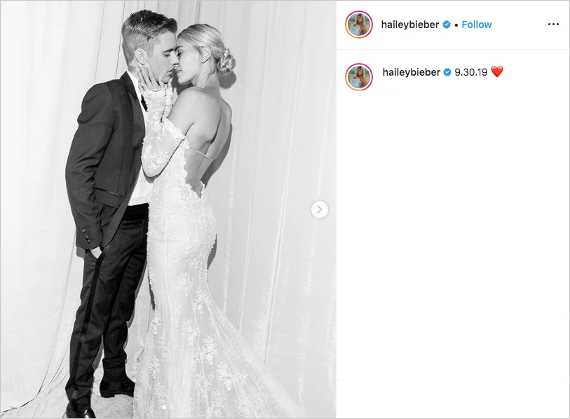 Hailey & Justin Bieber's Wedding Day Style