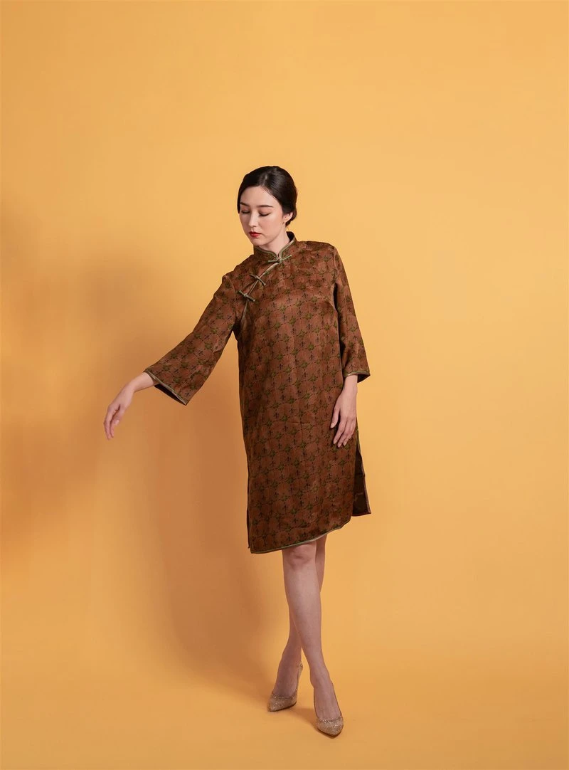midi bodycon dress casual Moonlit Meadow Taupe Little Black Dress (LBD) Size:XL(18) moccasins Designed by Find Your