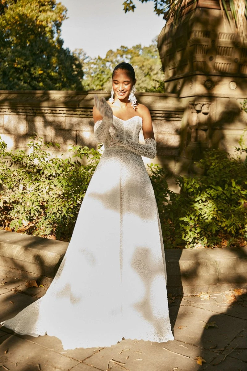 slim fit dress slacks Off-the-shoulder Lace Wedding Dress for Women 2023 Bride – loveangeldress main image 0