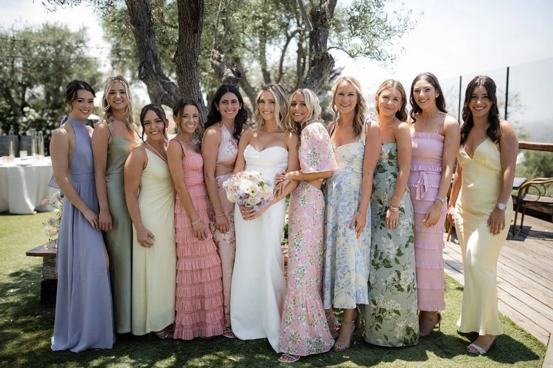 no bridesmaid dresses A-Line Floor Length Off Shoulder Lilac Bridesmaid Dress COCOMELODY CB0616 main image 0