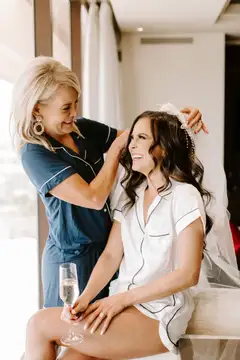 Poolside Wedding Ceremony + Nightclub-Inspired Reception in Las Vegas