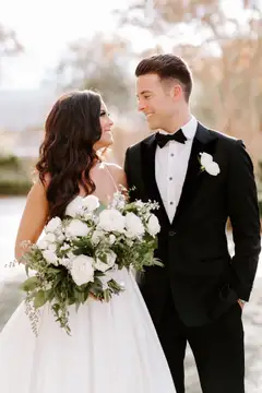 Poolside Wedding Ceremony + Nightclub-Inspired Reception in Las Vegas