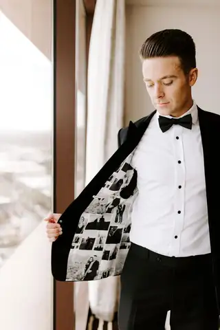 Poolside Wedding Ceremony + Nightclub-Inspired Reception in Las Vegas