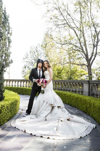 Real Wedding of Courtney Bingham + Nikki Sixx - Inside Weddings