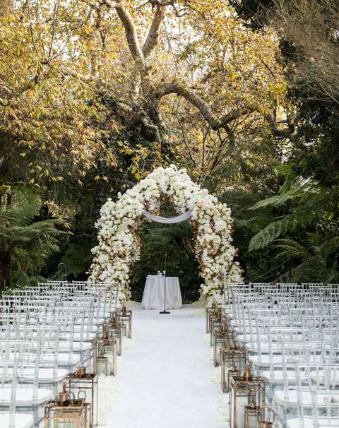 Glamorous Alfresco Ceremony + Ballroom Reception and After-Party ...
