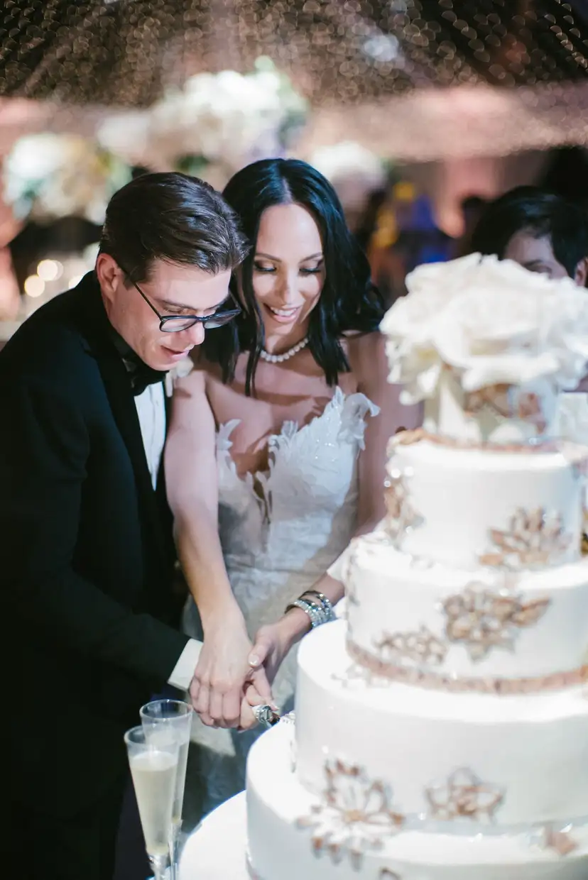 Cheryl Burke & Matthew Lawrence Cake